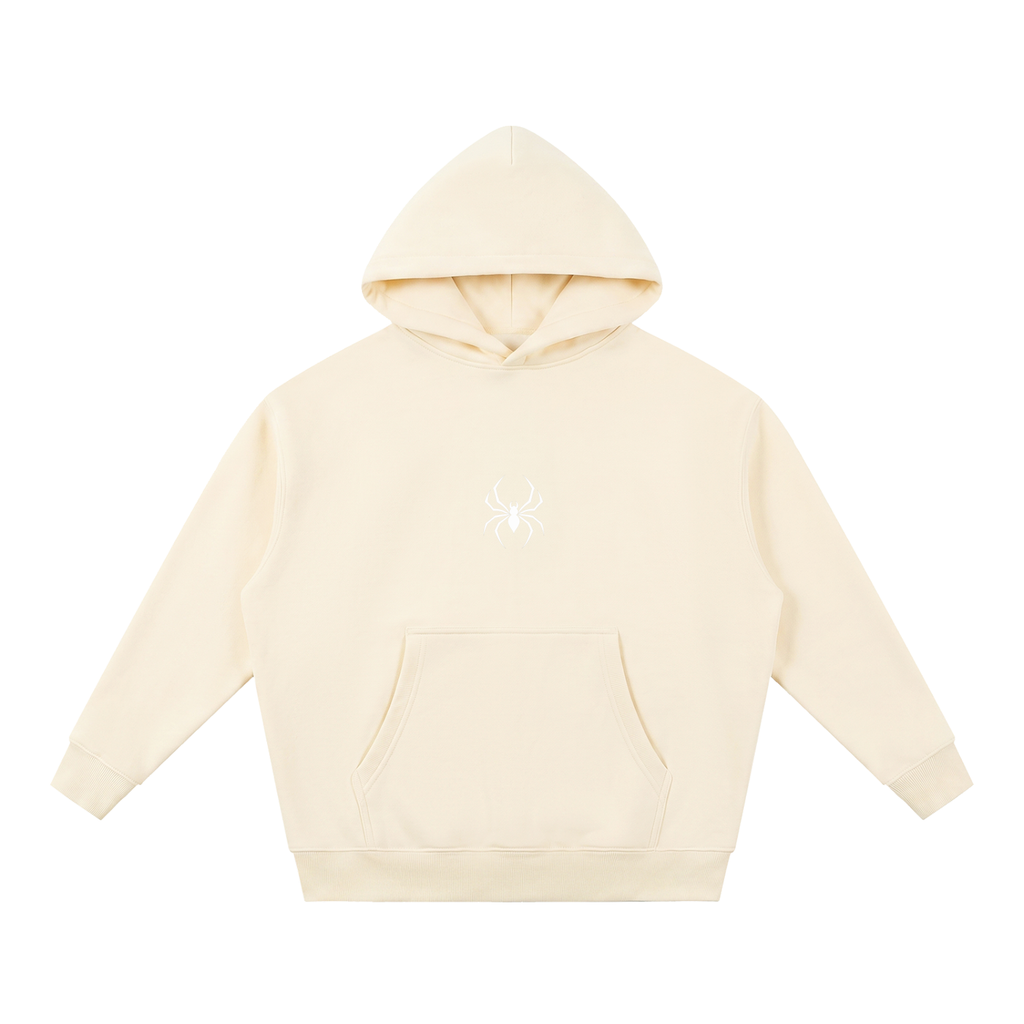 Essential Oversized Boxy Fit Fleece Hoodie